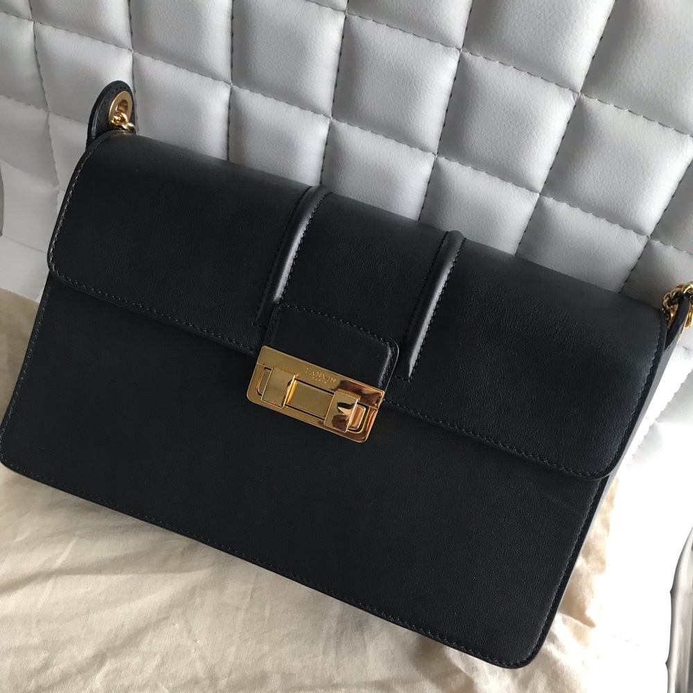 Lanvin black purse